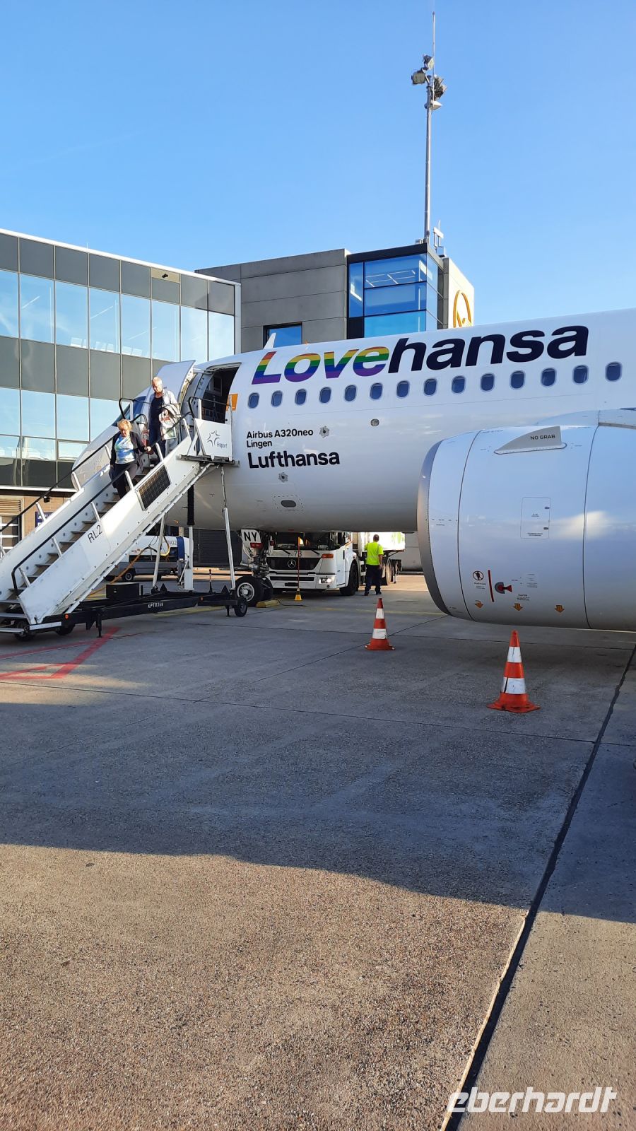 Rückflug nach Frankfurt &ndash; &copy; Gunter Looß (Eberhardt TRAVEL)