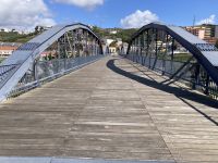Fußgängerbrücke in Régua  &ndash; &copy; Roswitha Zytowski (Eberhardt TRAVEL)