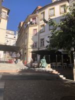 Coimbra Altstadttreppe mit Ines de Castro &ndash; &copy; Wolfgang Balling (Eberhardt TRAVEL)