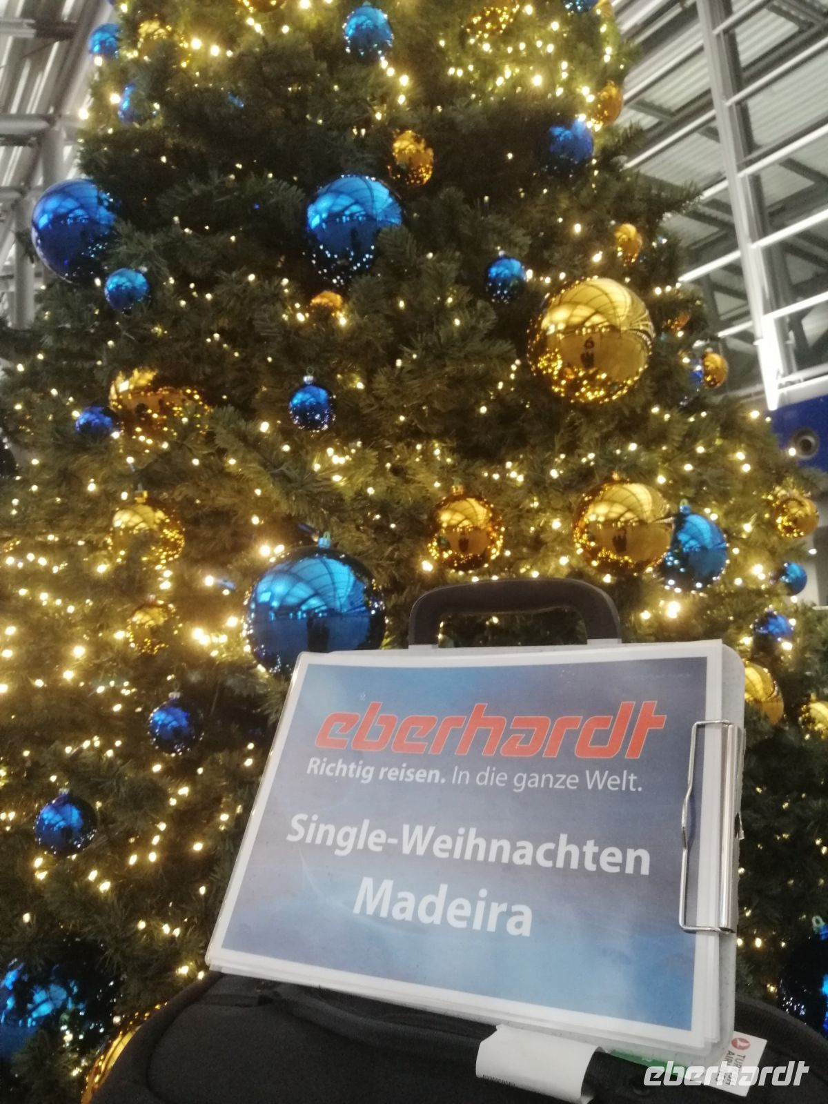Singlereise-Weihnachten nach Madeira - Treffpunkt am Leipziger Flughafen &ndash; &copy; Andrej Kulikov (Eberhardt TRAVEL)