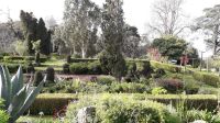 Blandy's gepflegte Gartenanlage