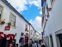 Gasse in Obidos &ndash; &copy; Marcus Hasselhorst (Eberhardt TRAVEL)