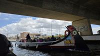 Douro-Kreuzfahrt mit Lissabon // Bootsfahrt in den Kanälen von Aveiro &ndash; &copy; Franziska Bergmann (Eberhardt TRAVEL)