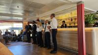 Douro-Kreuzfahrt mit Lissabon // Crew-Verabschiedung &ndash; &copy; Franziska Bergmann (Eberhardt TRAVEL)