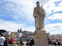 Lissabon, Statue S. Vicente &ndash; &copy; Barbara Mihut (Eberhardt TRAVEL)