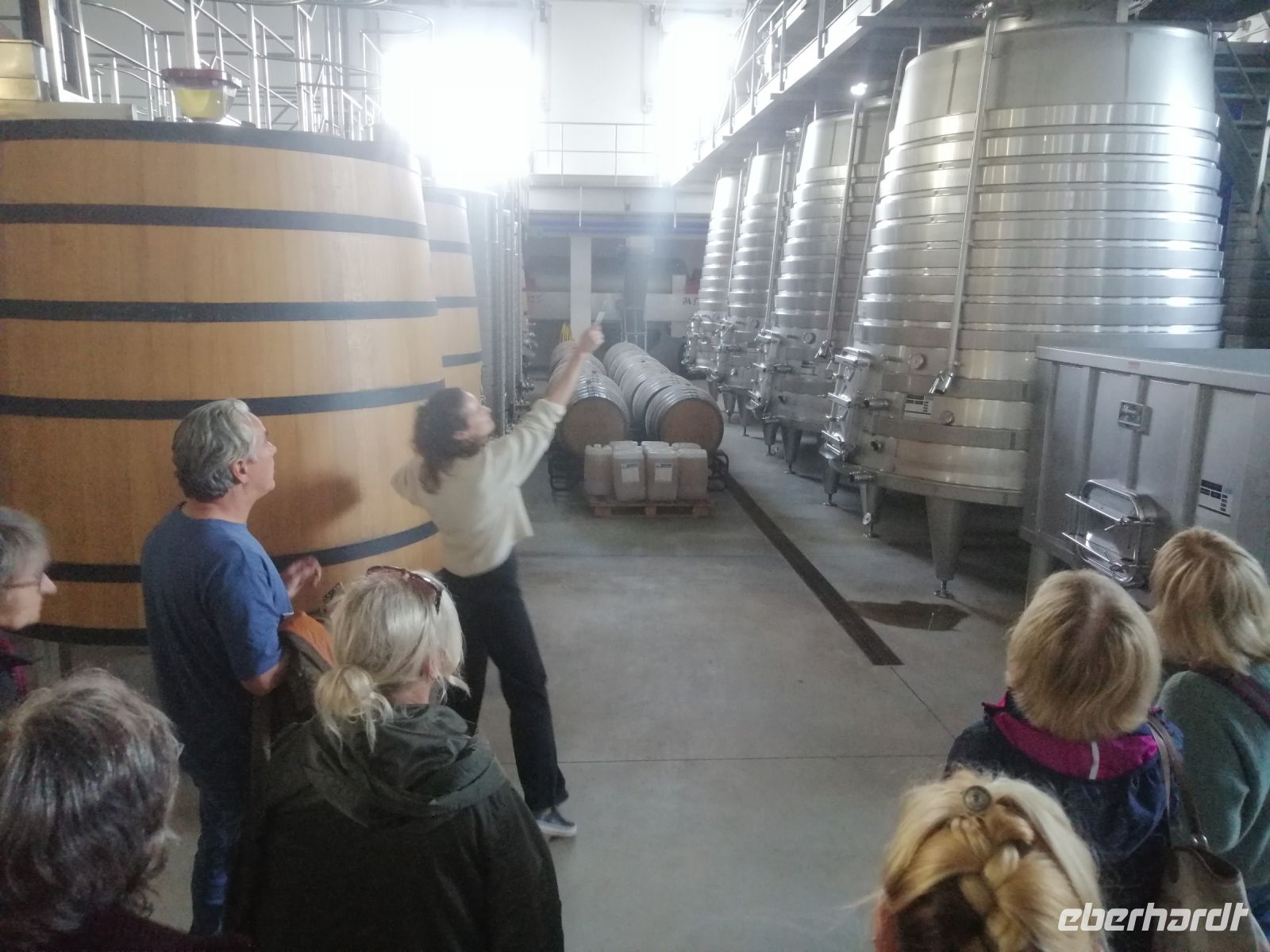 Führung duch die Produktionsanlage Vicentino Küstenweine &ndash; &copy; Andrey Kulikov (Eberhardt TRAVEL)