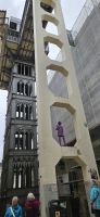 Lissabon, Aufzug &ndash; &copy; Ria Heilmann (Eberhardt TRAVEL)