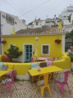 Cafe in Praia da Luz  &ndash; &copy; Bernd Lahmann (Eberhardt TRAVEL)