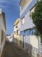 Schmale Gasse mit 