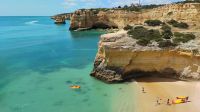 Algar do Pontal, Wanderweg an der Algarve  &ndash; &copy; Monika Cortese (Eberhardt TRAVEL)