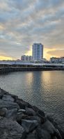Insel Sao Miguel, Ponta Delgada, Abend am Hafen