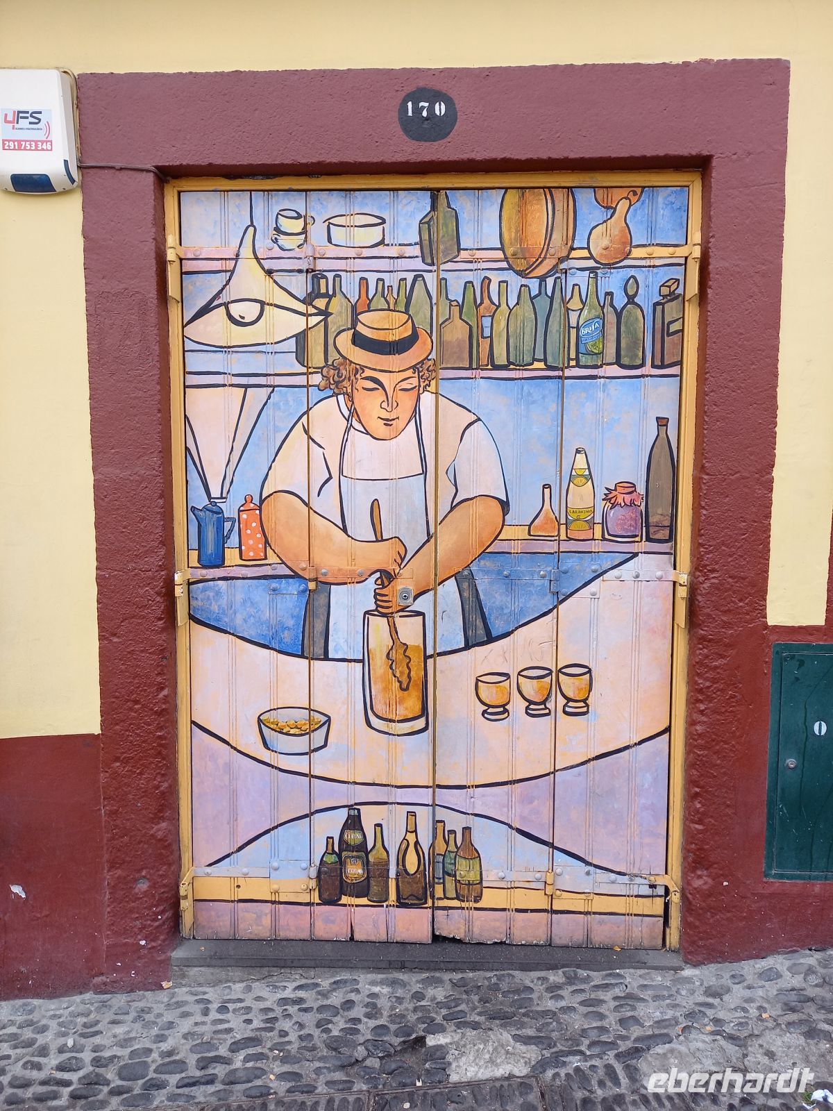 Rua de Santa Maria - Türmalerei.jpg &ndash; &copy; Franciska Bauer (Eberhardt TRAVEL)