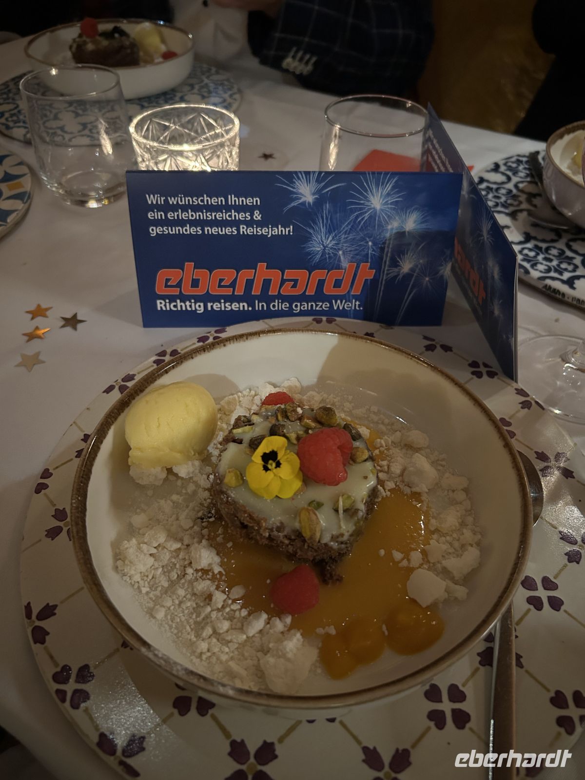 Dessert Silvestermenü &ndash; &copy; Mary Dobberkau (Eberhardt TRAVEL)