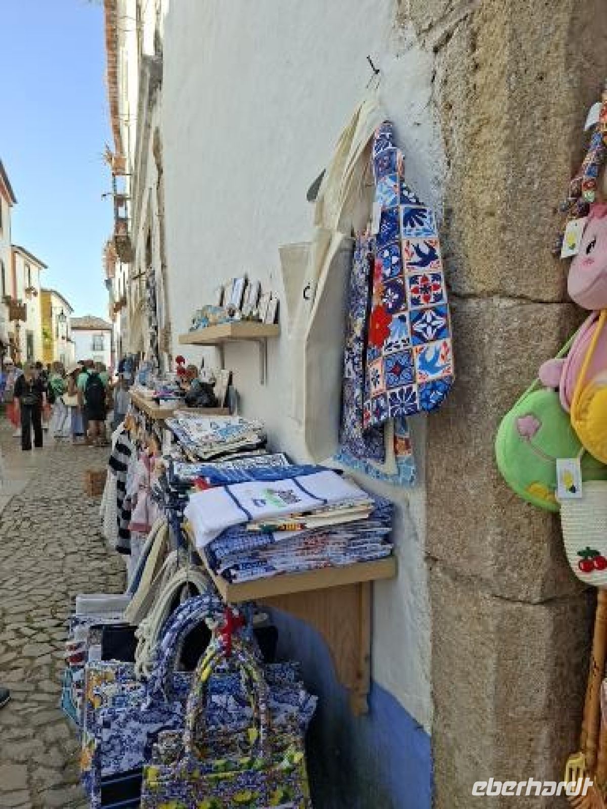 Obidos -Souvenirauslagen &ndash; &copy; Ute Solf (Eberhardt TRAVEL)