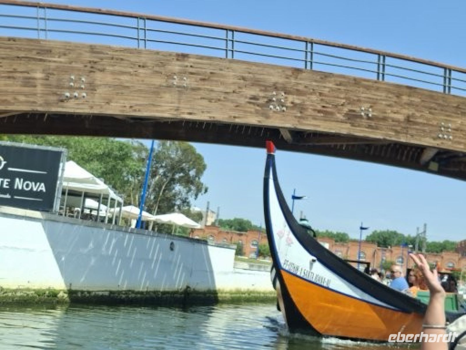 Aveiro -Holzbrücke &ndash; &copy; Ute Solf (Eberhardt TRAVEL)
