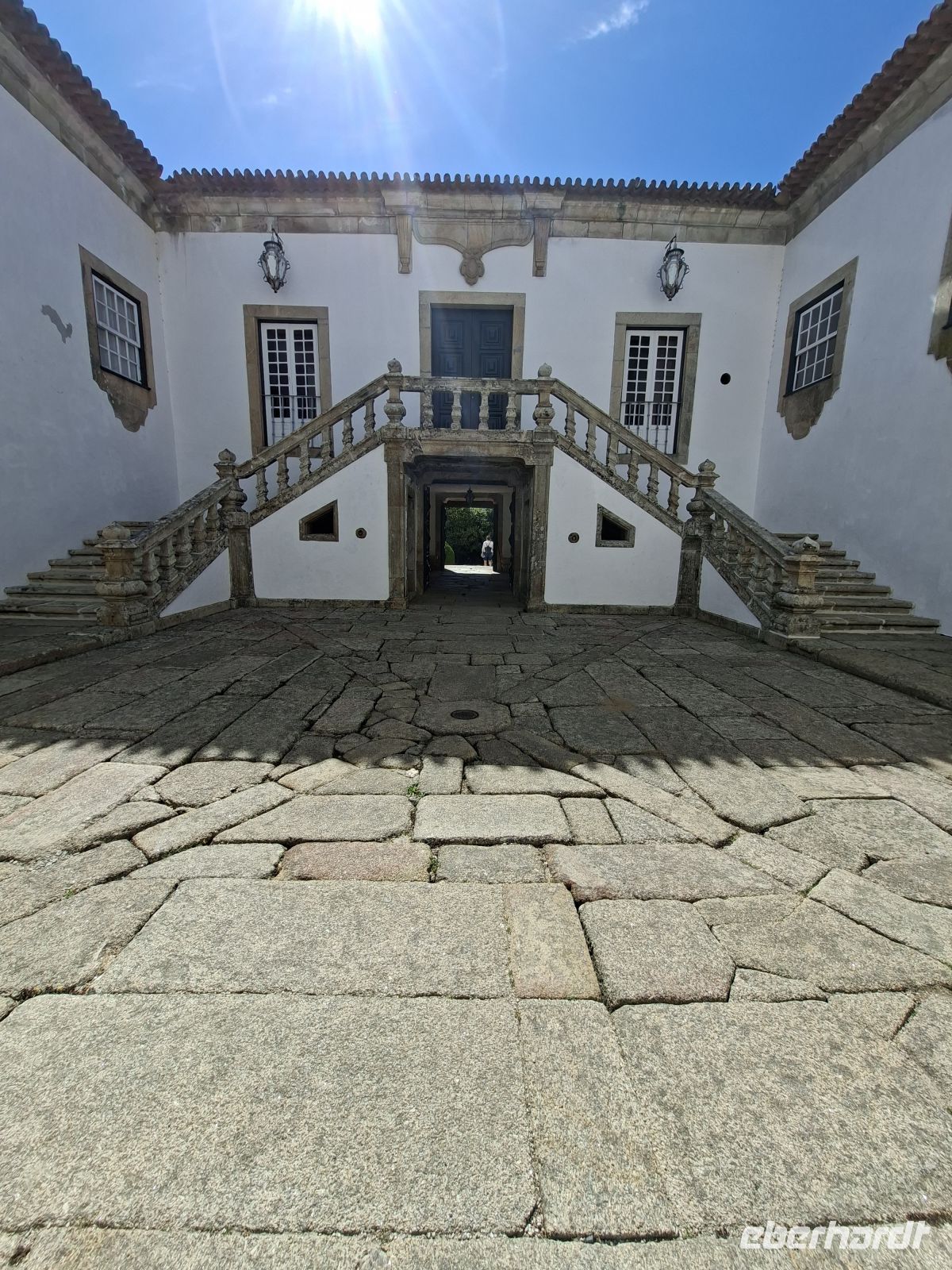Innenhof des Palastes mit Besucherzugang &ndash; &copy; Ute Solf (Eberhardt TRAVEL)