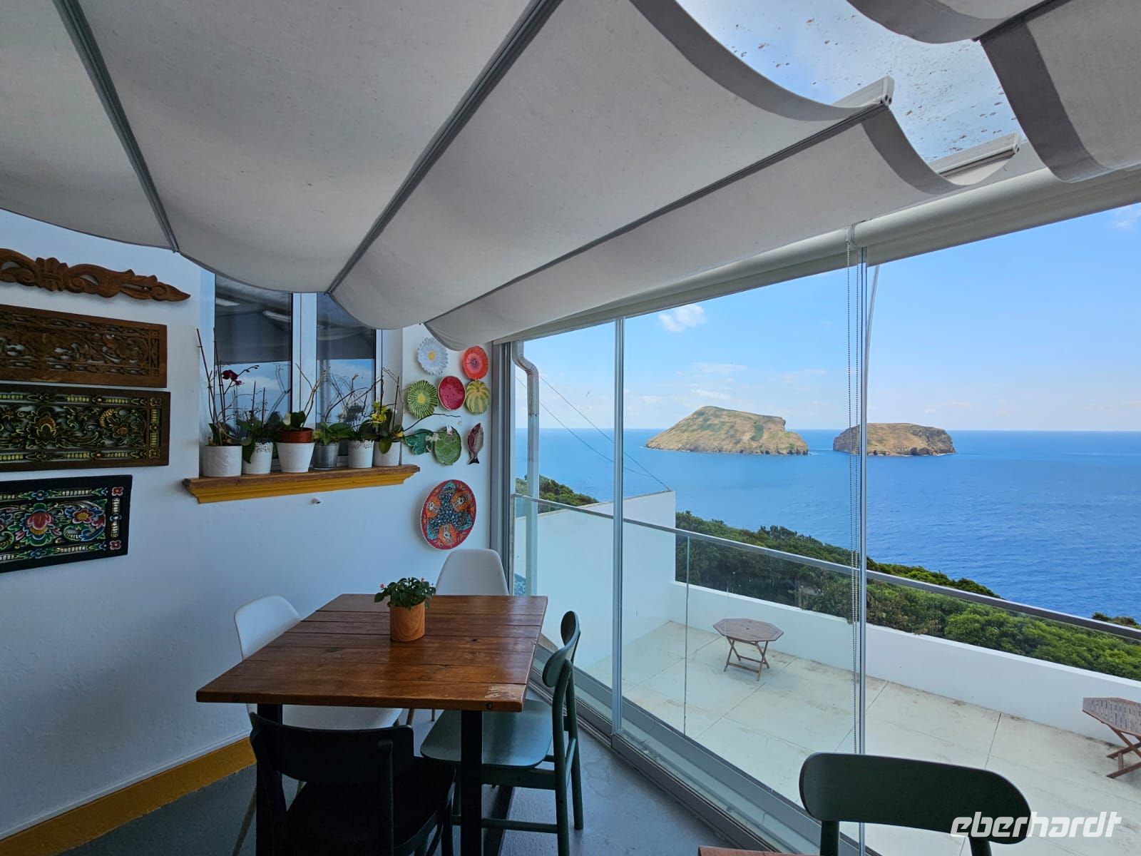Mittagessen mit Blick auf die Ziegeninseln &ndash; &copy; Kathrin Becker (Eberhardt TRAVEL)