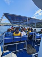 Unser Tourboot für die Delfin- und Wal Beobachtungstour &ndash; &copy; Kathrin Becker (Eberhardt TRAVEL)