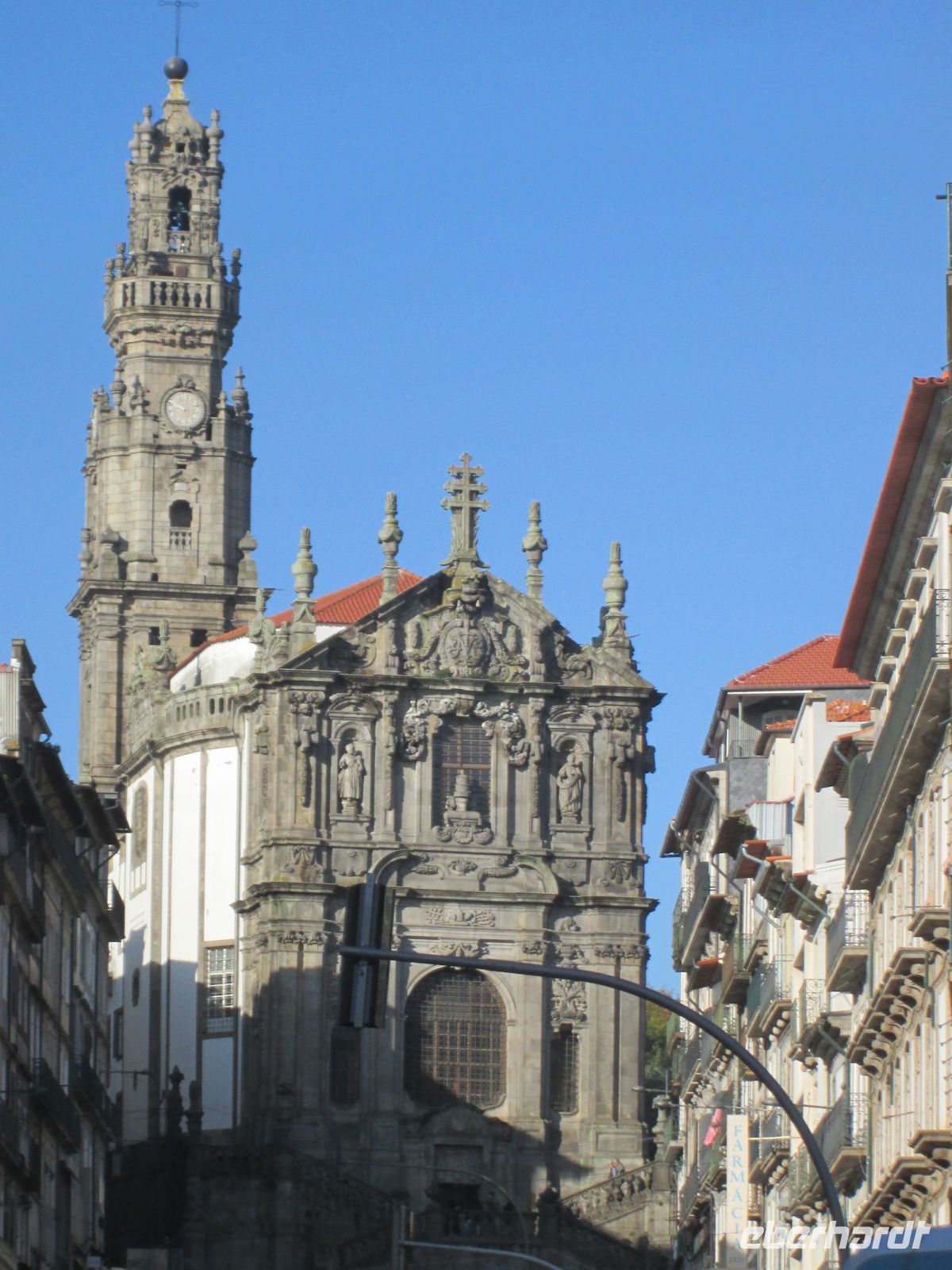 Porto: Torre dos Clerigos mit Barockkirche &ndash; &copy; Heike Heinen (Eberhardt TRAVEL)