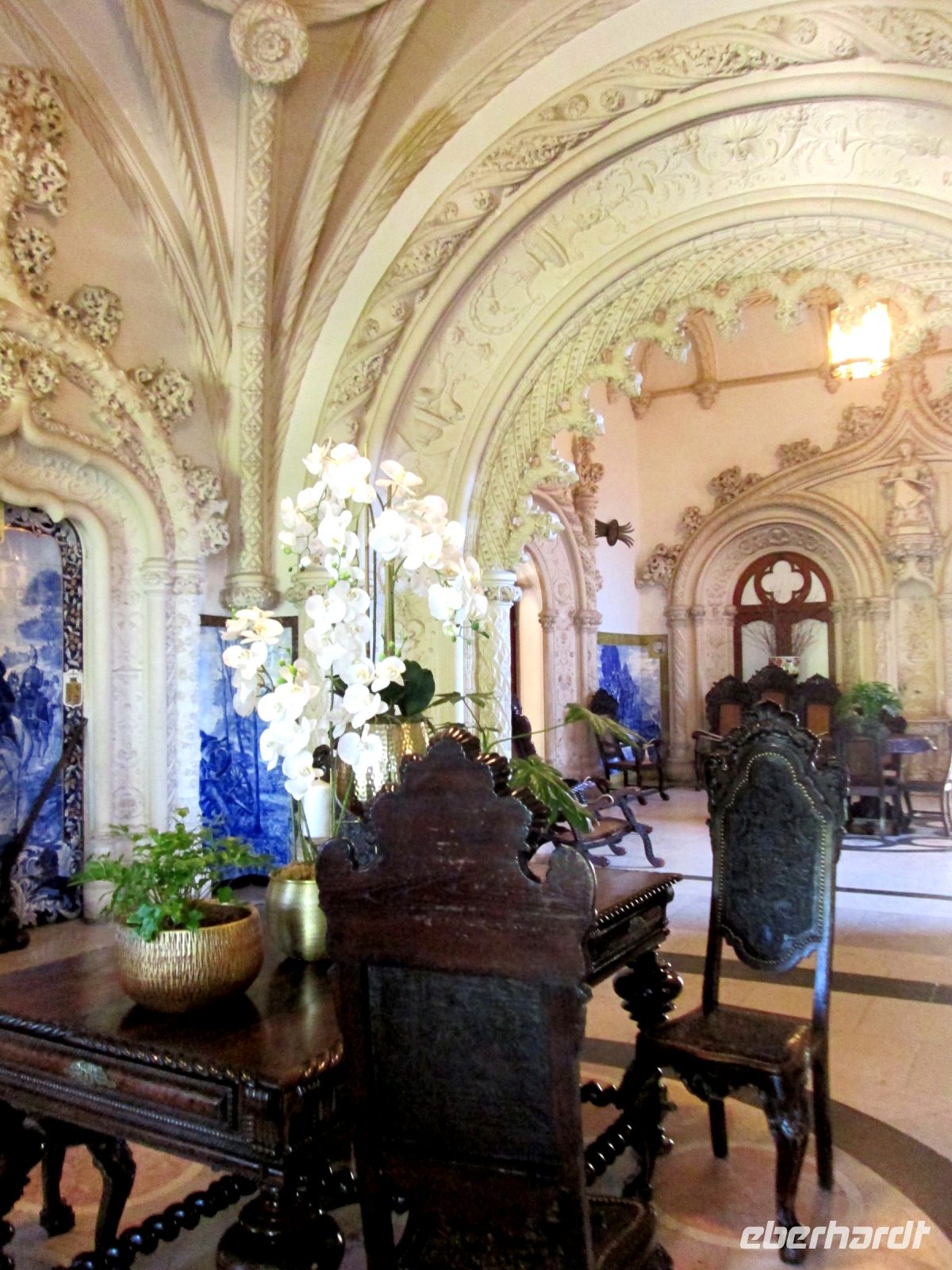 Hotel Bussaco: Empfangsbereich &ndash; &copy; Heike Heinen (Eberhardt TRAVEL)