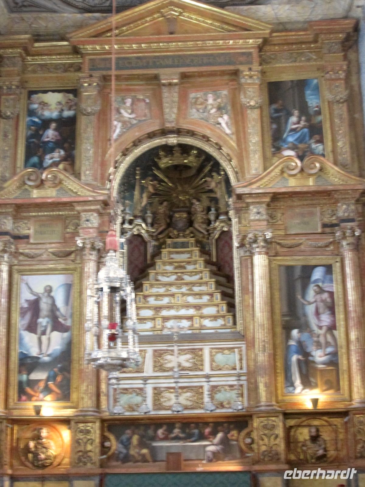 Alte Universität Coimbra: Kirche, Stufenaltar &ndash; &copy; Heike Heinen (Eberhardt TRAVEL)