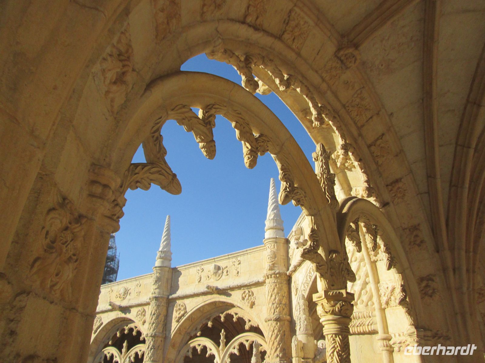 Lissabon: manuelinische Kunst im Kreuzgang des Hieronymuskloster &ndash; &copy; Heike Heinen (Eberhardt TRAVEL)