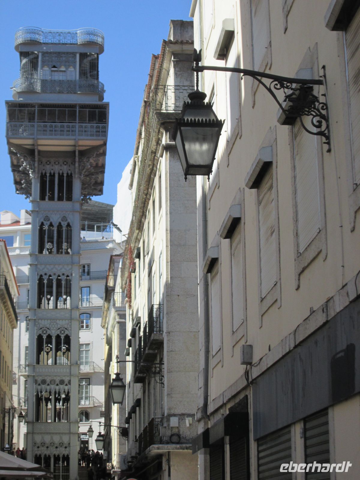 LIssabon: Santa Justa Lift, derzeit geschlossen &ndash; &copy; Heike Heinen (Eberhardt TRAVEL)