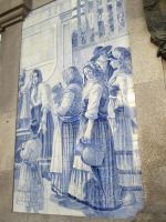 Azulejos im Bahnhof São Bento  &ndash; &copy; Heike Heinen (Eberhardt TRAVEL)