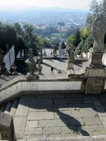 barocke Treppenanlage von Bom Jesus do Monte Richtung Braga &ndash; &copy; Heike Heinen (Eberhardt TRAVEL)