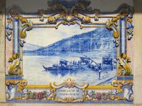 Azulejos am Bahnhof in Pinhão  &ndash; &copy; Heike Heinen (Eberhardt TRAVEL)
