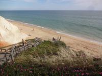Treppe zum Strand