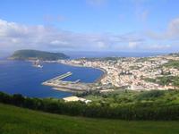 Blick auf Horta