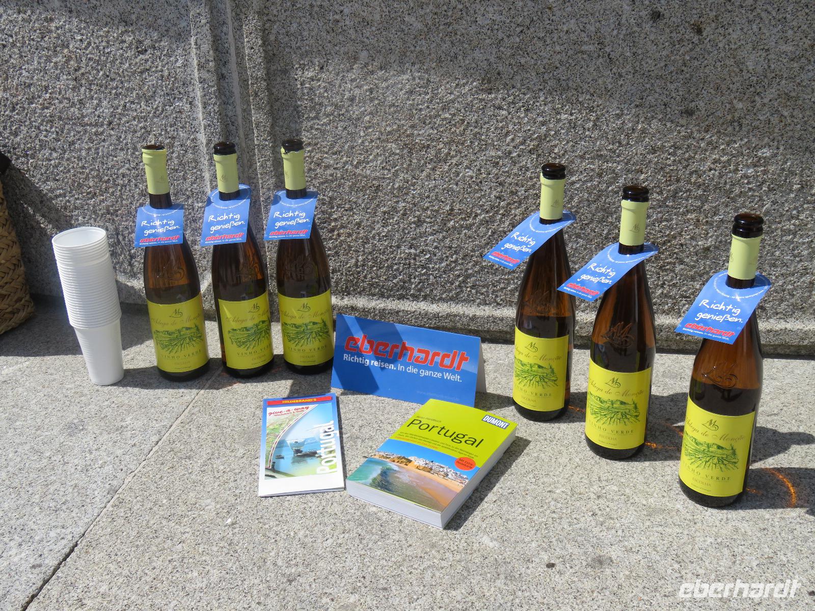 Pause mit Vinho Verde &ndash; &copy; Marion Kottlos (Eberhardt TRAVEL)
