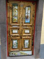Funchal - gestaltete Haustür &ndash; &copy; Hans-Joachim Trutz (Eberhardt TRAVEL)