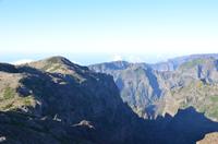 Blick vom Pico do Arieiro