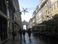 Stadtrundgang Lissabon - die Rua Augusta entlang bis zum Handelsplatz Praca do Comercio