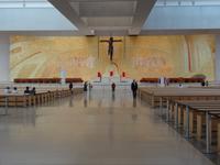 Fatima - Basilika zur Heiligsten Dreifaltigkeit - Mosaik des Chors &ndash; &copy; Hans-Joachim Trutz (Eberhardt TRAVEL)