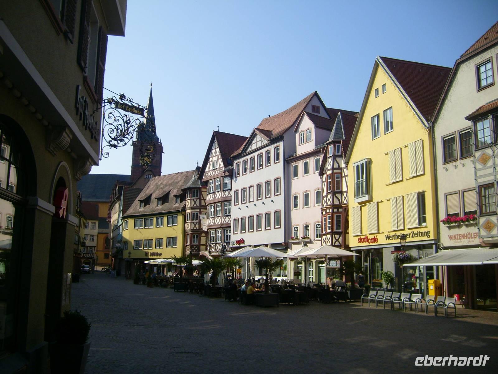 Hauptstraße von Wertheim &ndash; &copy; Eva-Maria Strauß-Eberhardt (Eberhardt TRAVEL)