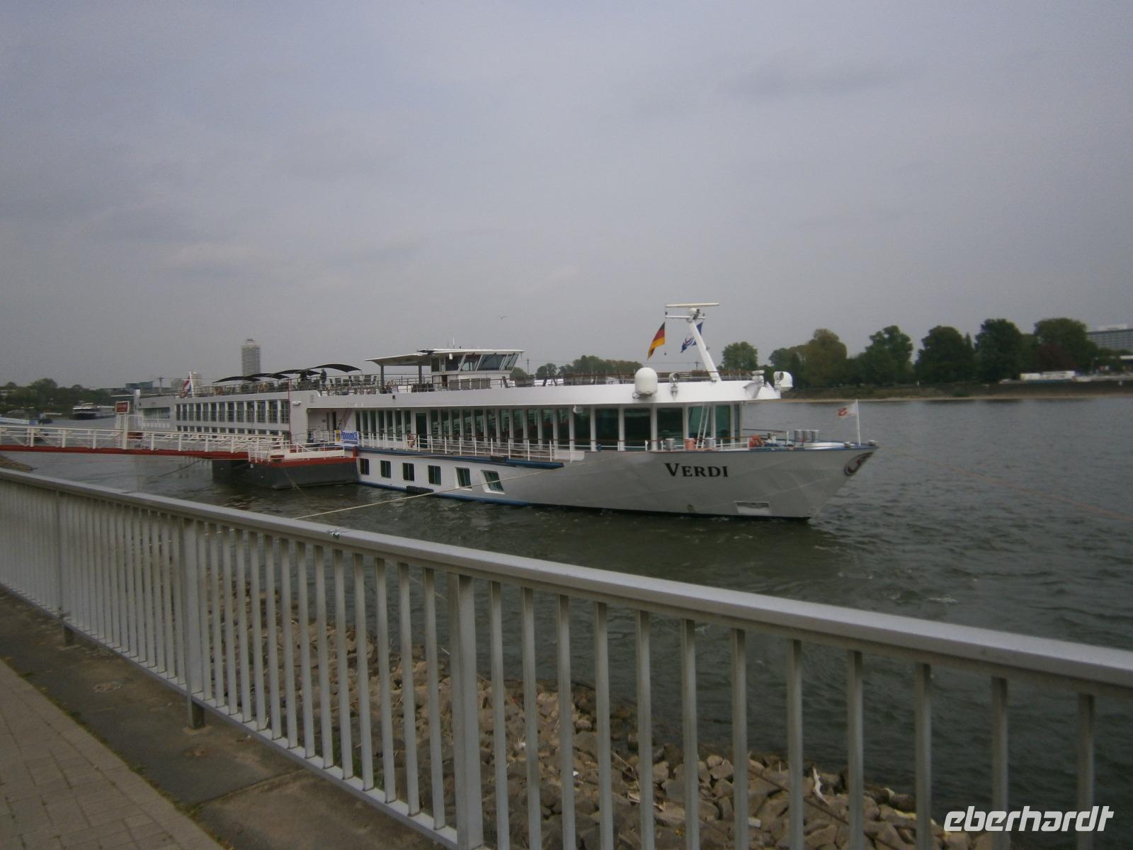  MS Verdi im Stadthafen von Köln &ndash; &copy; Adelheid Fritzsche (Eberhardt TRAVEL)