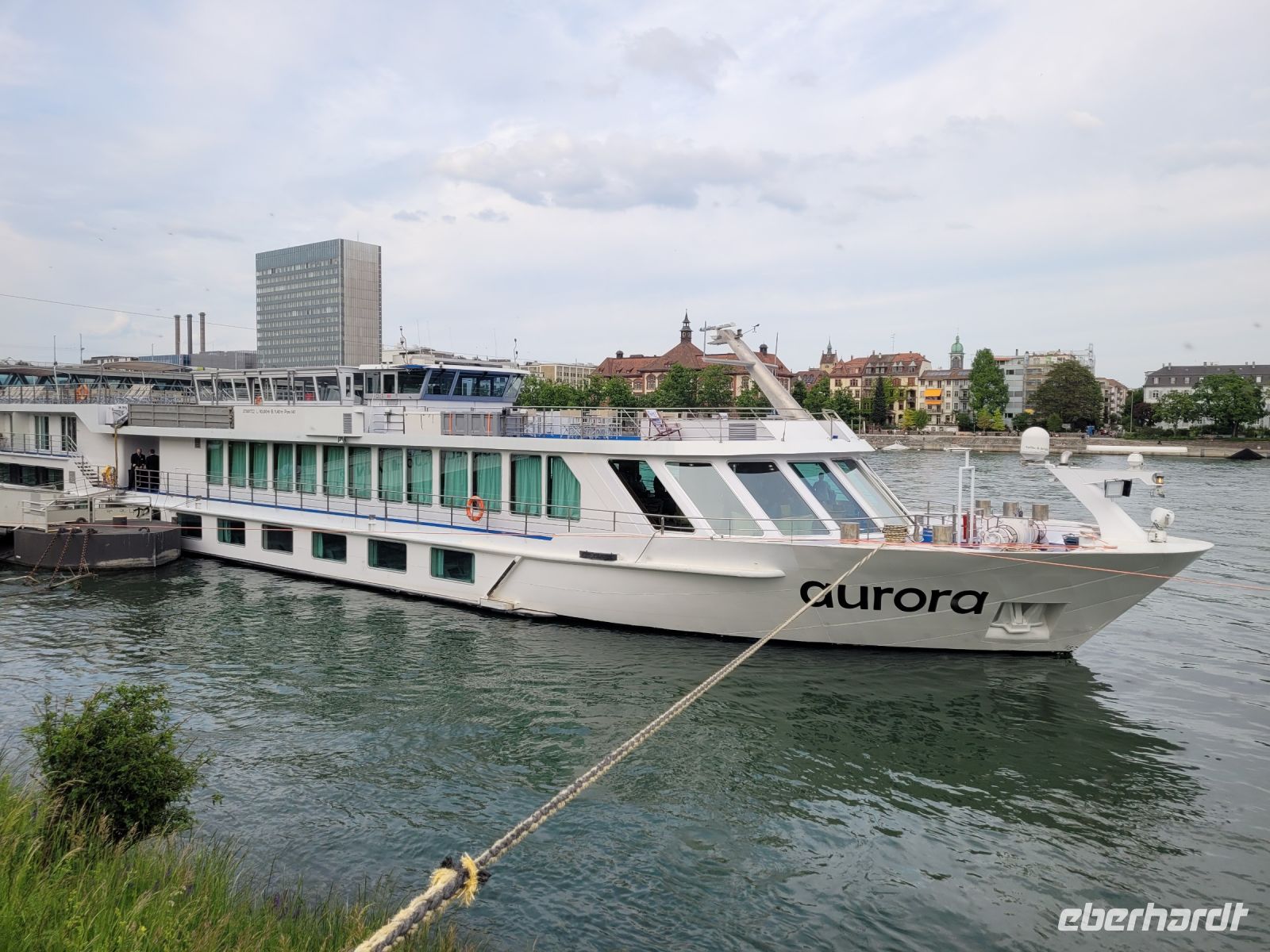 MS Aurora in Basel &ndash; &copy; Steffi Zimmermann (Eberhardt TRAVEL)