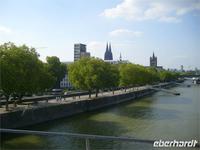 Konrad Adenauer Ufer in Köln &ndash; &copy; Eva-Maria Strauß-Eberhardt (Eberhardt TRAVEL)