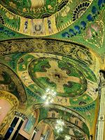 Decke im Kulturpalast in Targu Mures &ndash; &copy; Simone Willner (Eberhardt TRAVEL)