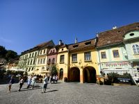 Marktplatz von Shigishoara - Schäßburg &ndash; &copy; Simone Willner (Eberhardt TRAVEL)
