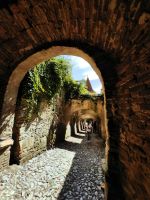 Wehrgang in Biertan &ndash; &copy; Simone Willner (Eberhardt TRAVEL)