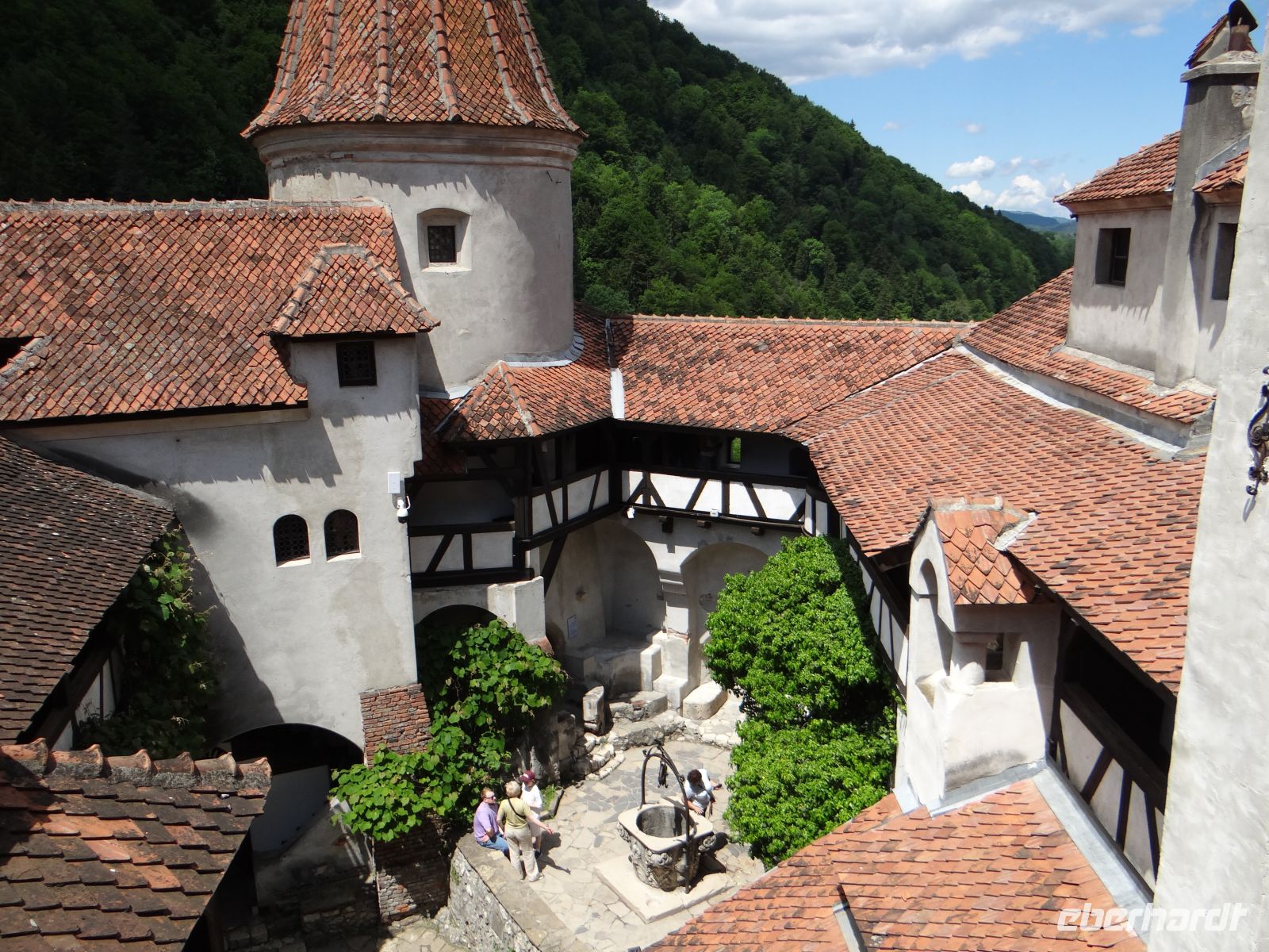 Bran, Innenhof des Schlosses &ndash; &copy; Vivian Kreft (Eberhardt TRAVEL)