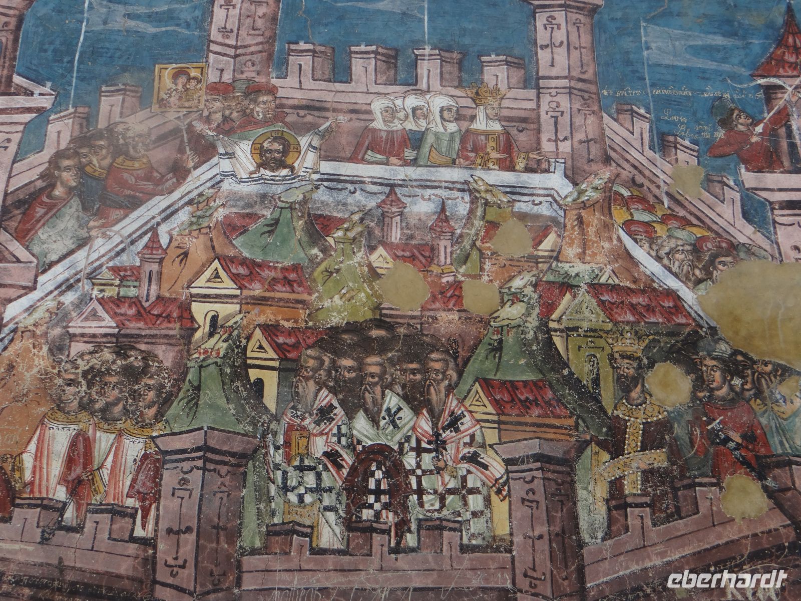 Kloster Moldovita, die Belagerung von Konstantinopel &ndash; &copy; Vivian Kreft (Eberhardt TRAVEL)