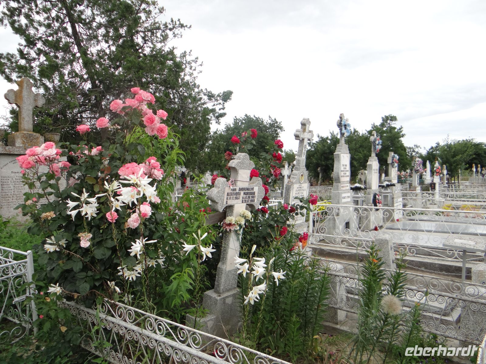 Friedhof, es gibt in Rumänien nur Erdbestattung. &ndash; &copy; Vivian Kreft (Eberhardt TRAVEL)