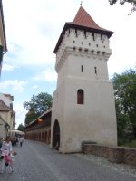 Sibiu, die Stadtmauer mit Wachtürmen