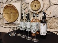 Weinprobe in Pietroasele