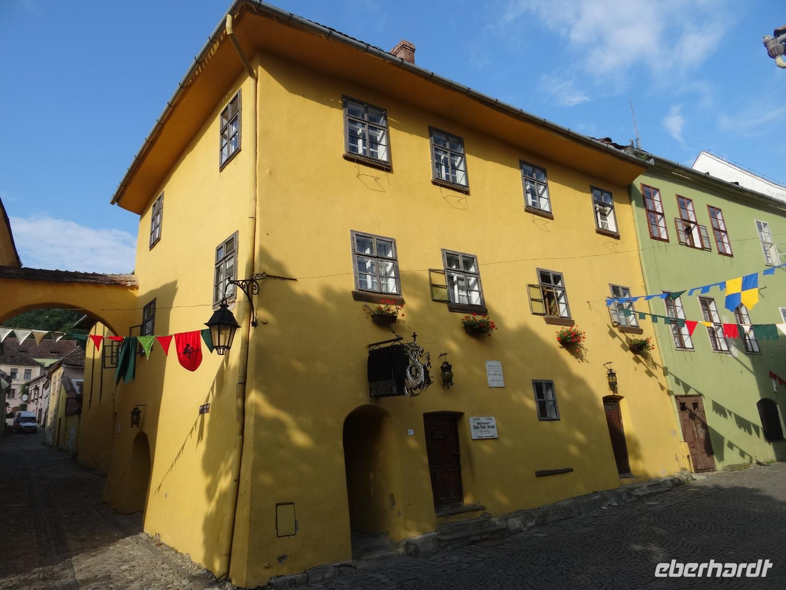 Sighisoara (Schässburg) - Geburtshaus von Dracula &ndash; &copy; Hans-Joachim Trutz (Eberhardt TRAVEL)